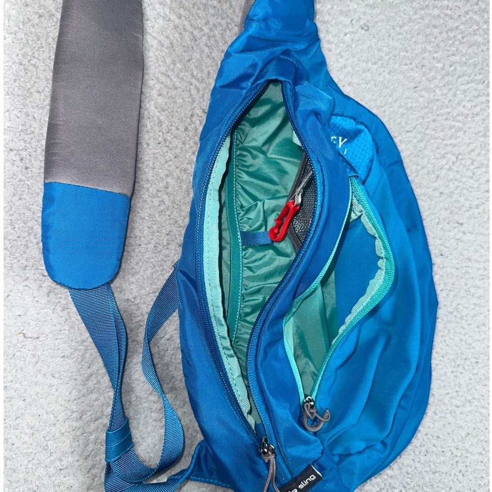 Osprey Daylite Sling Bag Blue 6L Crossbody Shoulder Hiking Travel Gorpcore Camp - Picture 7 of 16